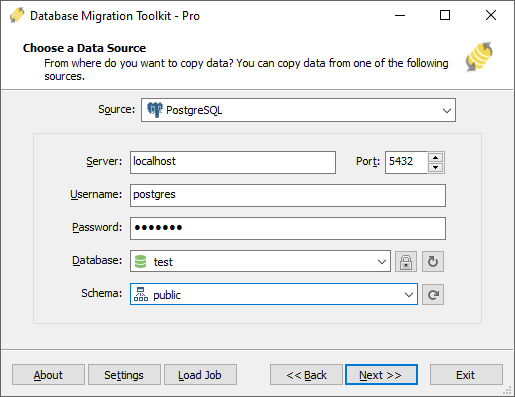 Сопоставление типов данных oracle с postgresql