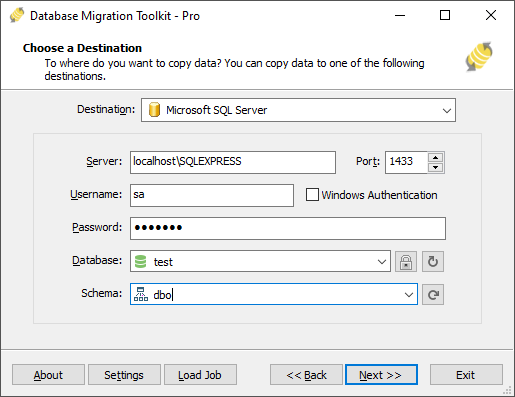 ms sql prompt for input